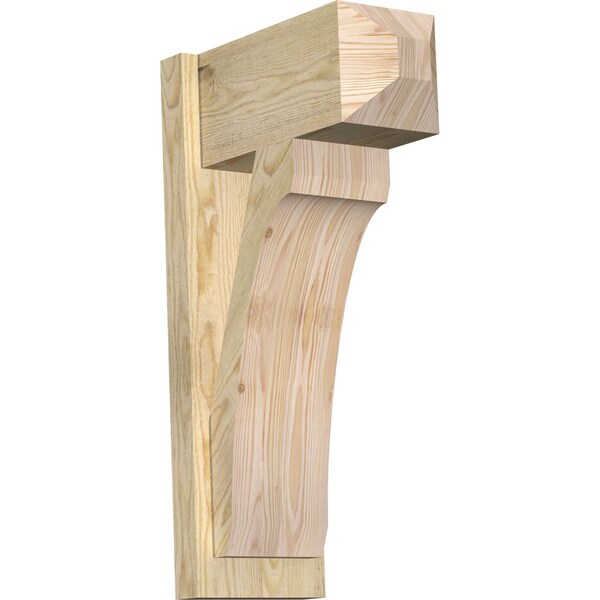 Ekena Millwork Legacy Craftsman Rough Sawn Outlooker, Douglas Fir, 8"W x 16"D x 28"H OUT08X16X28LEC04RDF - main